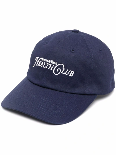Sporty And Rich Health Club Baseball Cap In 蓝色