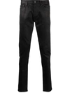 John Elliott The Cast 2 Slim Fit Jeans In 黑色