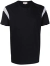 ALEXANDER MCQUEEN STRIPED DETAILS T-SHIRT