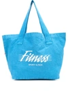SPORTY AND RICH FITNESS LOGO TOTE BAG