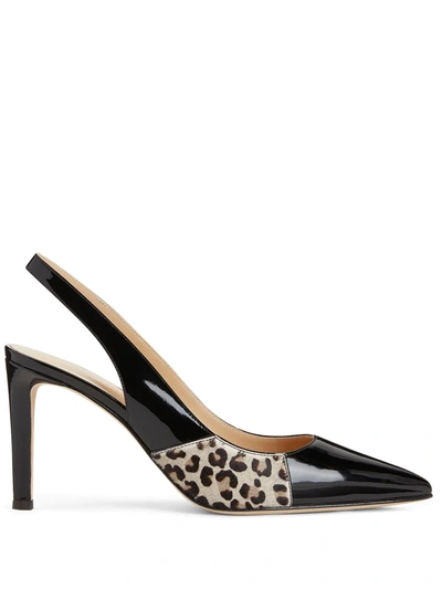 Giuseppe Zanotti Susie Feline 裹踝高跟鞋 In Black