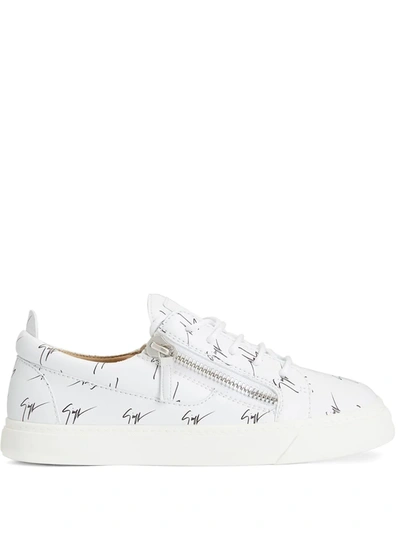 Giuseppe Zanotti Nicki Low-top Sneakers In White
