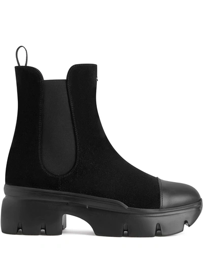 Giuseppe Zanotti Apocalypse Ankle Boots In Black