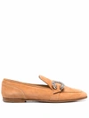JIMMY CHOO MANI SUEDE LOAFERS