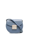 FURLA METROPOLIS 迷你皮质斜挎包