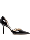 Jimmy Choo Aurelie Pumps In Black