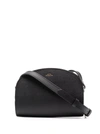 APC DEMI-LUNE LEATHER SHOULDER BAG