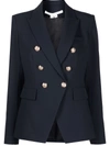 Veronica Beard Miller Dickey Blazer In 蓝色