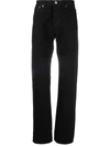 Levi's 501 Button-fly Jeans In Black