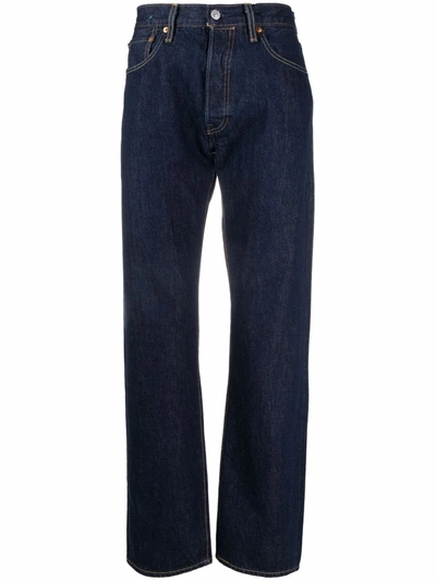 Levi's 501 Button-fly Jeans In 蓝色