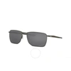 Oakley Ejector Prizm Black Rectangular Mens Sunglasses Oo4142 414203 58 In Black