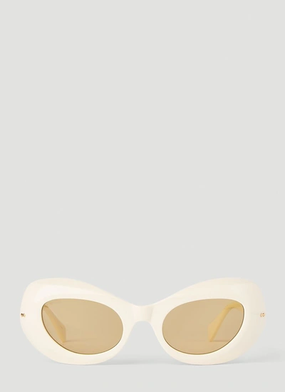 Gucci Eyewear Cat In White