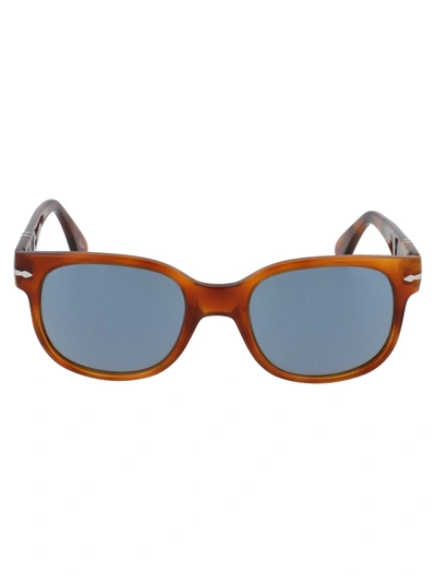 Persol Wayfarer Frame Sunglasses In Brown