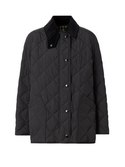 Burberry Diamond Quilted Thermoregulated Barn Jacket In Multi-colored