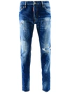 DSQUARED2 BLUE COOL GUY JEANS