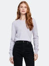 Naadam Cropped Crewneck Sweater In Thistle