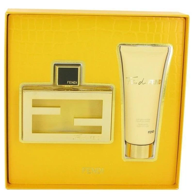 Fendi Fan Di  By  Gift Set -- 2.5 oz Eau De Parfum Spray + 2.5 oz Body Lotion