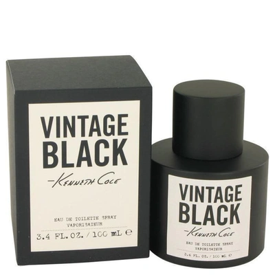 Kenneth Cole Royall Fragrances  Vintage Black By  Eau De Toilette Spray 3.4 oz