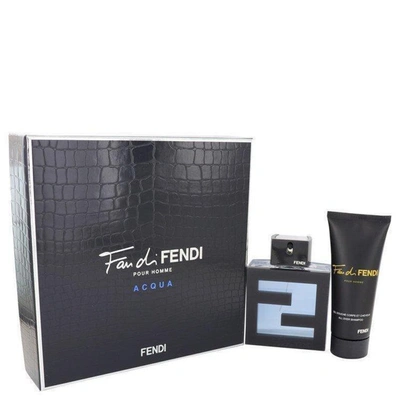 Fendi Fan Di  Acqua By  Gift Set -- 3.3 oz Eau De Toilette Spray + 3.3 oz All Over Shampoo