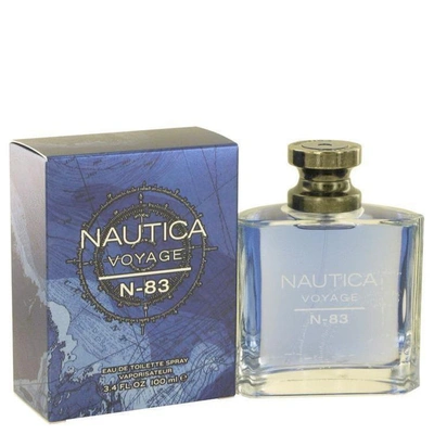 Nautica Voyage N-83 By  Eau De Toilette Spray 3.4 oz