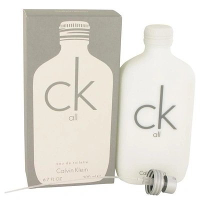 Calvin Klein Ck All By  Eau De Toilette Spray (unisex) 6.7 oz