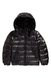 Moncler New Maya Down-filled Padded Jacket In 999 Black