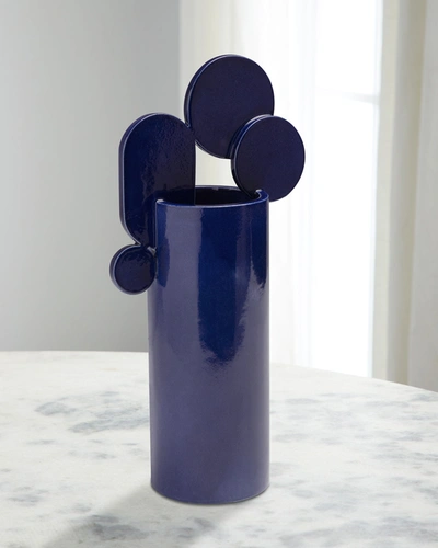 Claudia Carpenito Lapis Bubble Vase