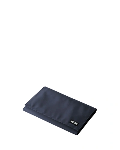 Kusshi Clutch Cover + Brush Organizer In Navy Nylon