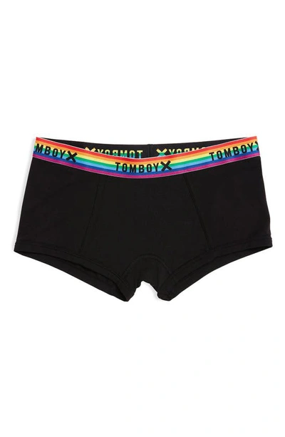 Tomboyx Boyshorts In Black/ White
