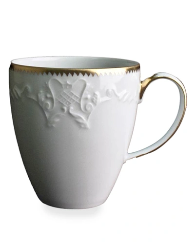 Anna Weatherley Simply Anna Gold Mug In White/gold