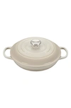 Le Creuset Signature 2.25-quart Enameled Cast Iron Braiser In Meringue