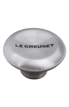 Le Creuset Small Signature Knob In Stainless Steel