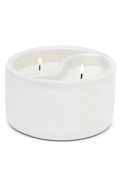 Paddywax Yin & Yang Candle In White
