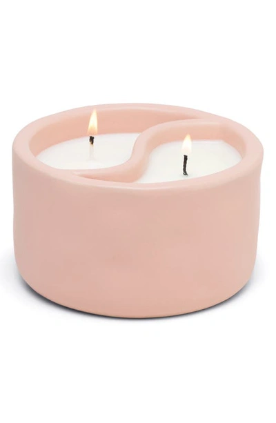 Paddywax Yin & Yang Candle In Pink