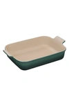 LE CREUSET HERITAGE 4-QUART RECTANGULAR STONEWARE DISH,PG07003AT-32795