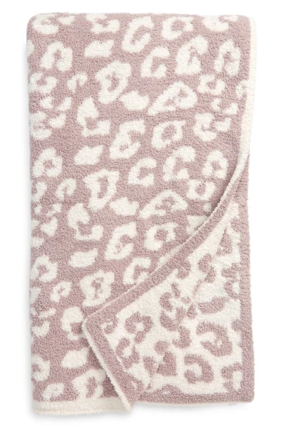 Barefoot Dreamsr In The Wild Throw Blanket In Faded Rose/ Cream