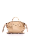 Givenchy Medium Antigona Soft Satchel Bag In Calfskin In Beige Cappuccino