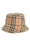 BURBERRY CHECK BUCKET HAT,8043523