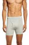 Calvin Klein 3-pack Moisture Wicking Boxer Briefs In Black, White, Grey