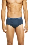 Calvin Klein 4-pack Briefs In Black/ Blue/ Red