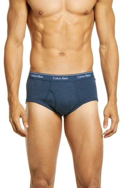 Calvin Klein 4-pack Briefs In Black/ Blue/ Red