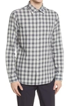 OFFICINE GENERALE GIACOMO CHECK LONG SLEEVE BUTTON-UP SHIRT,W21MSHI007PRE