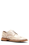 Frye Paul Wingtip Derby In White Leather