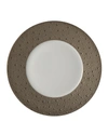 Bernardaud Ecume Platinum Dinner Plate