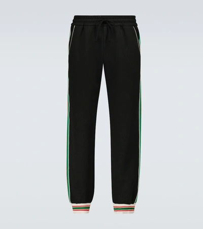 GUCCI GG JACQUARD SWEATPANTS,P00584005