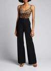 Dolce & Gabbana Leopard-print Charmeuse Bustier Top In Lghbrowprt