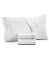 Hotel Collection Chain Links Embroidered 100% Pima Cotton 4-pc. Sheet Set, California King, Exclusively At Macy's In White