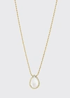 BOUCHERON SERPENT BOHEME SMALL MOTHER-OF-PEARL NECKLACE IN YELLOW GOLD,PROD166270195