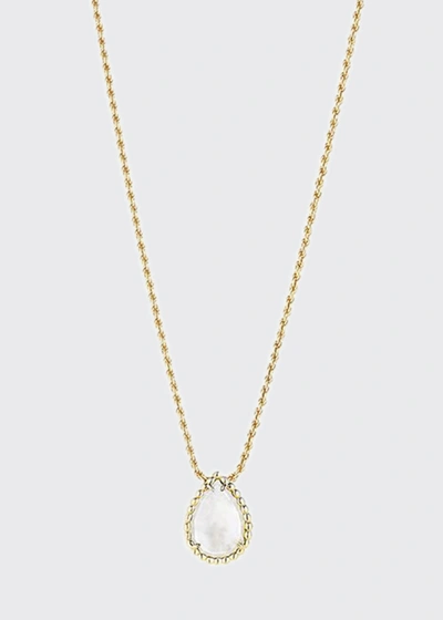 Boucheron Serpent Boheme Small Mother-of-pearl Necklace In Yellow Gold