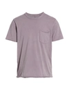 Rag & Bone Principle Jersey Miles Tee In Frozen Grey